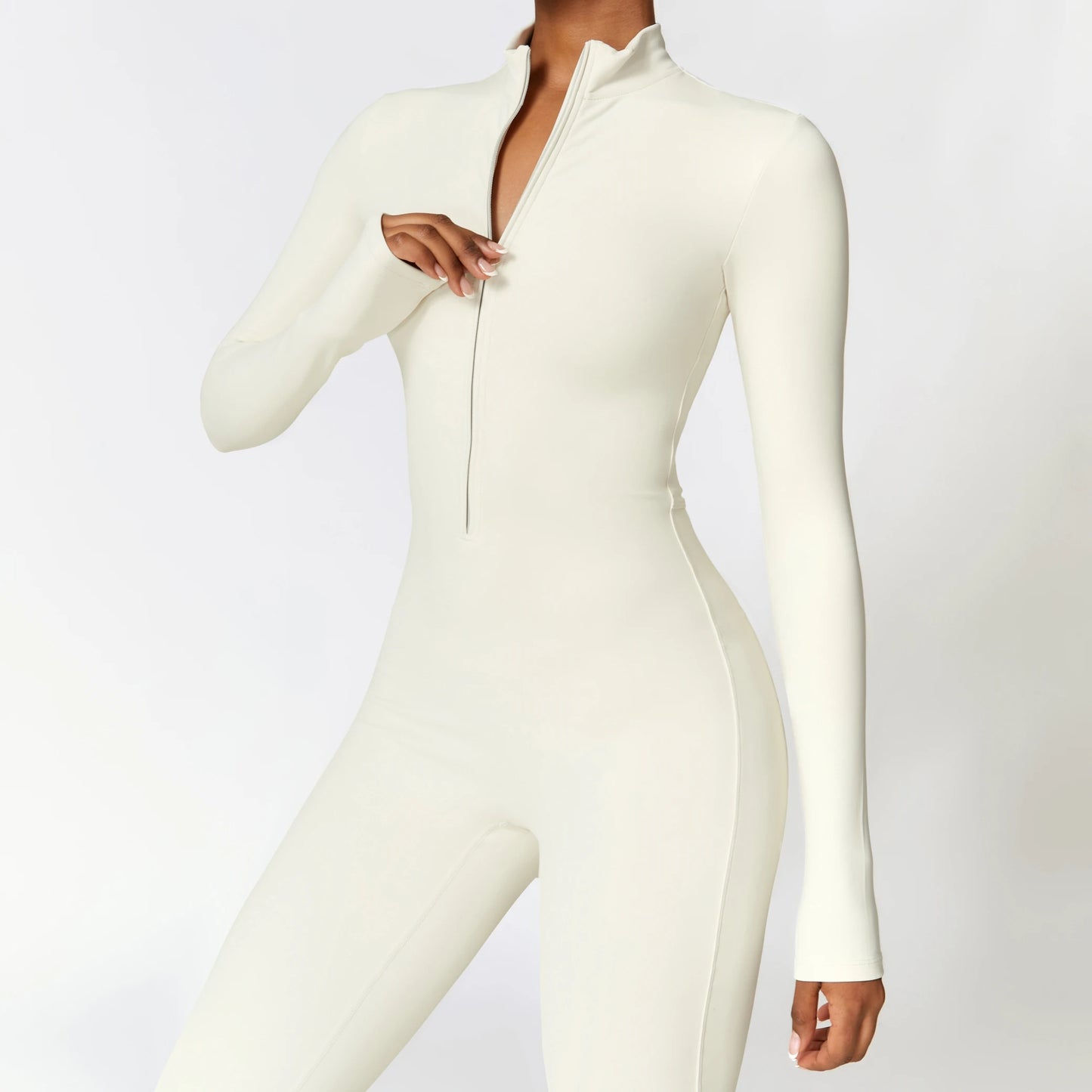 Damen Samt Yoga Fitness Jumpsuit – Push-Up Activewear für Fitnessstudio, Pilates & Training