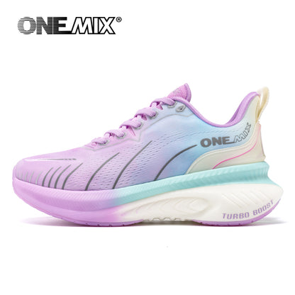 ONEMIX Laufschuhe Damen Herren Kaufen – Gedämpfte Running Schuhe für Schwere Läufer, Rutschfeste Sportschuhe für Outdoor & Training