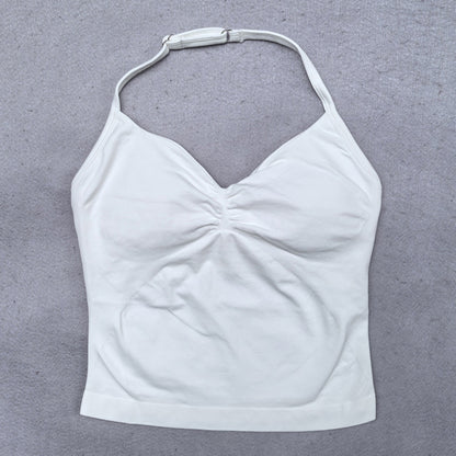 Damen Yoga Set – Backless Top & Shorts (2-teilig) für Fitness & Gym