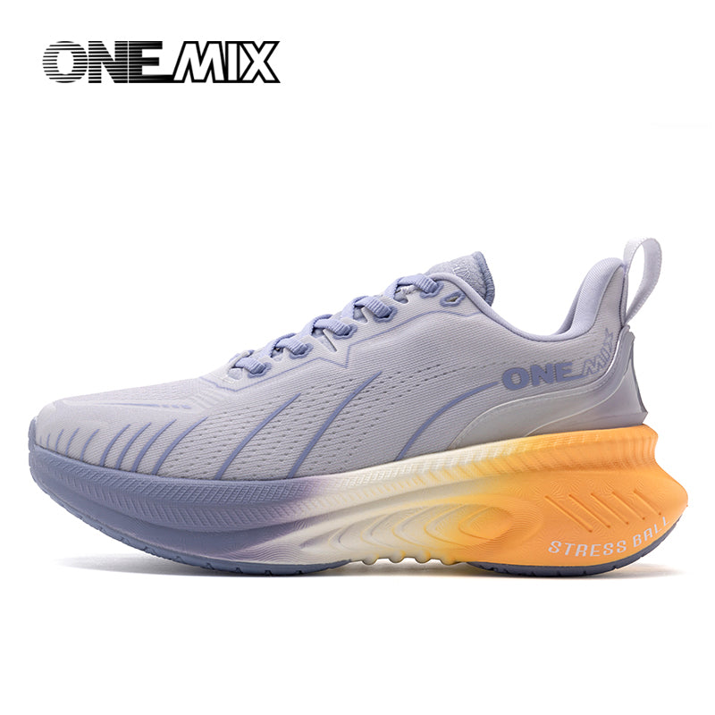 ONEMIX Laufschuhe Damen Herren Kaufen – Gedämpfte Running Schuhe für Schwere Läufer, Rutschfeste Sportschuhe für Outdoor & Training