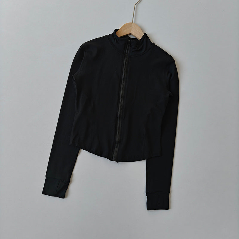 Damen Sportjacke mit Kapuze – Schnell trocknend & Figurbetont