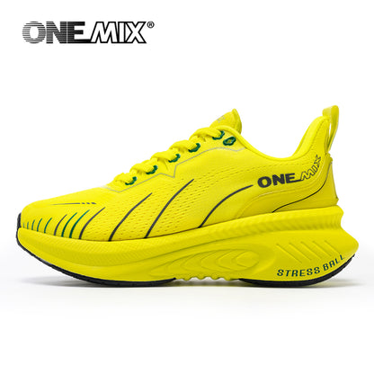 ONEMIX Laufschuhe Damen Herren Kaufen – Gedämpfte Running Schuhe für Schwere Läufer, Rutschfeste Sportschuhe für Outdoor & Training
