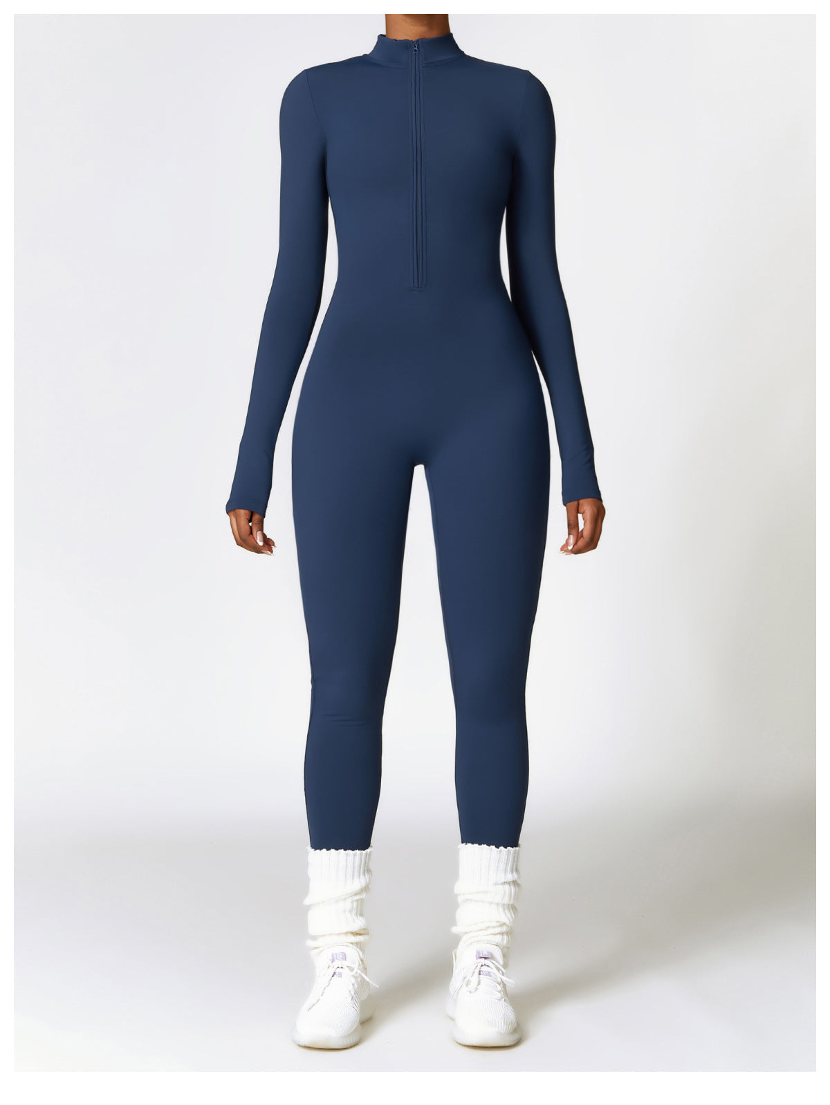 Damen Samt Yoga Fitness Jumpsuit – Push-Up Activewear für Fitnessstudio, Pilates & Training