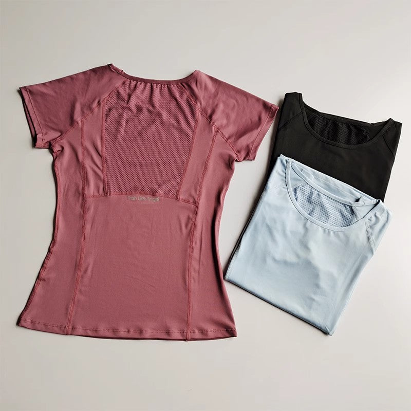 Damen Sport T-Shirt – Outdoor, Fitness, Running & Yoga Top