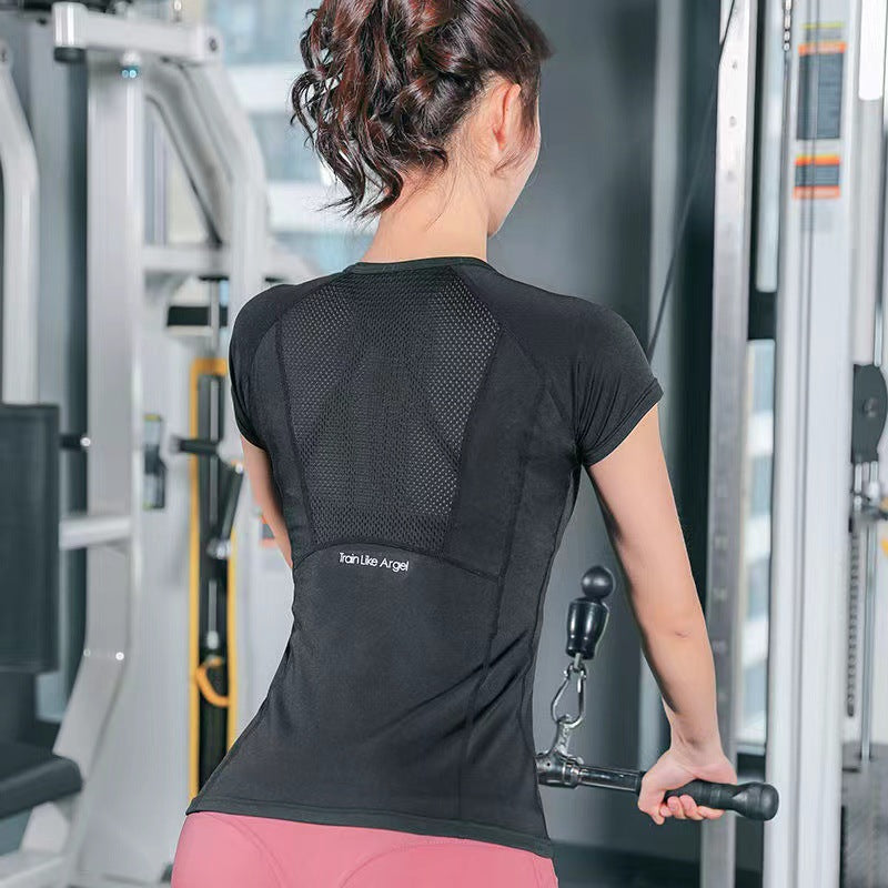 Damen Sportshirt Langarm Nahtlos – Fitness, Running, Jogging & Yoga Training Top
