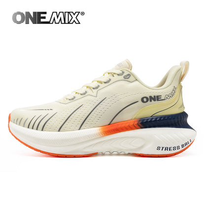 ONEMIX Laufschuhe Damen Herren Kaufen – Gedämpfte Running Schuhe für Schwere Läufer, Rutschfeste Sportschuhe für Outdoor & Training