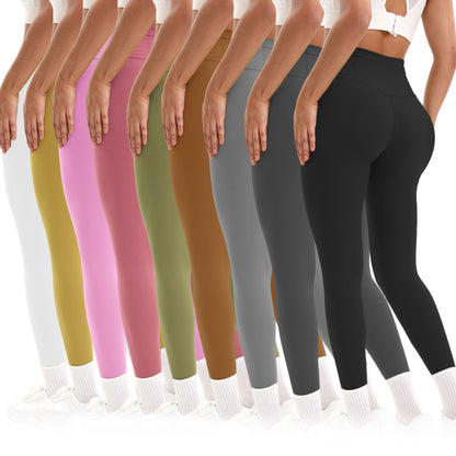Damen High-Waist Sportleggings – Atmungsaktiv für Fitness & Workout