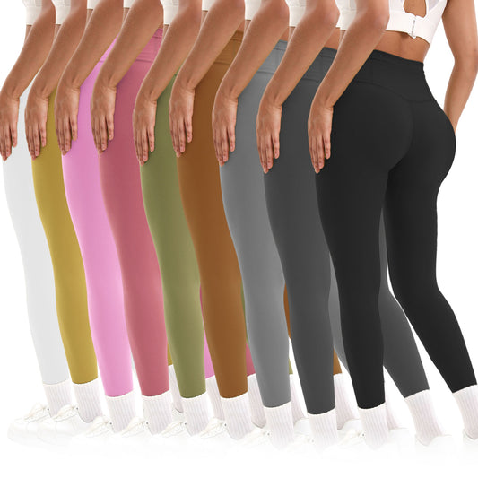 Damen High-Waist Sportleggings – Atmungsaktiv für Fitness & Workout