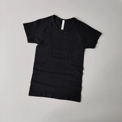 Damen Sommer Sport T-Shirt Kurzarm – Yoga, Fitness, Running & Freizeit Top
