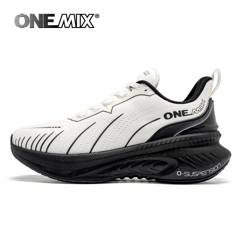 ONEMIX Laufschuhe Damen Herren Kaufen – Gedämpfte Running Schuhe für Schwere Läufer, Rutschfeste Sportschuhe für Outdoor & Training