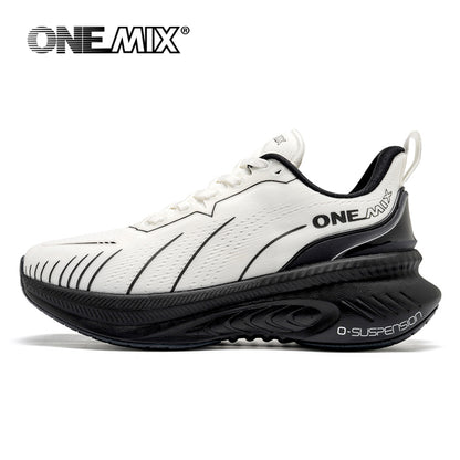ONEMIX Laufschuhe Damen Herren Kaufen – Gedämpfte Running Schuhe für Schwere Läufer, Rutschfeste Sportschuhe für Outdoor & Training