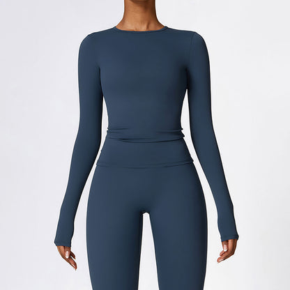 NCLAGEN Damen Sportshirt Langarm – Atmungsaktiv & Elastisch