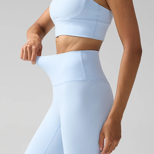 Damen High-Waist Naked Feel Leggings – für Fitness & Workout