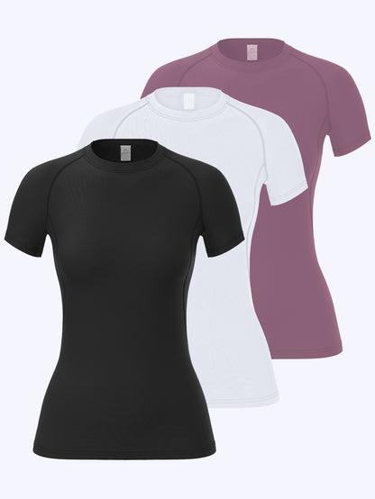 Damen 3er Sport Set – Schnell trocknend & Atmungsaktiv