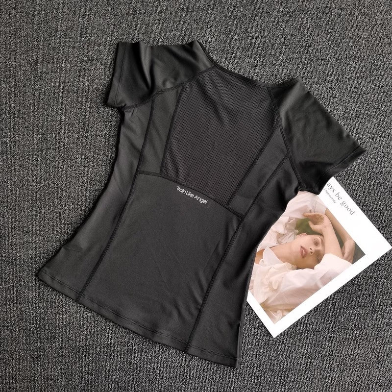 Damen Sport T-Shirt – Outdoor, Fitness, Running & Yoga Top