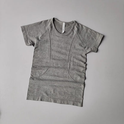 Damen Sommer Sport T-Shirt Kurzarm – Yoga, Fitness, Running & Freizeit Top