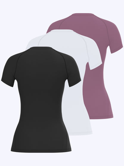 Damen 3er Sport Set – Schnell trocknend & Atmungsaktiv