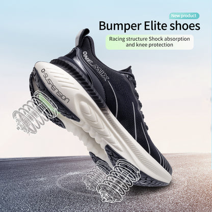 ONEMIX Laufschuhe Damen Herren Kaufen – Gedämpfte Running Schuhe für Schwere Läufer, Rutschfeste Sportschuhe für Outdoor & Training