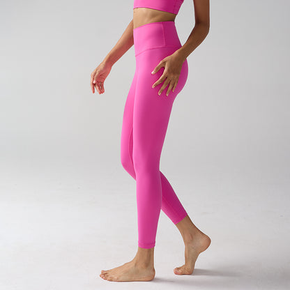 Damen High-Waist Naked Feel Leggings – für Fitness & Workout
