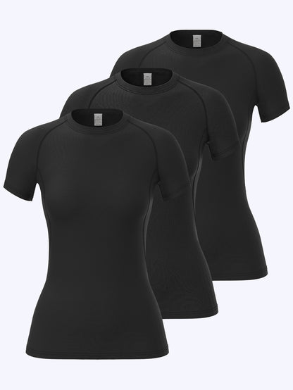 Damen 3er Sport Set – Schnell trocknend & Atmungsaktiv