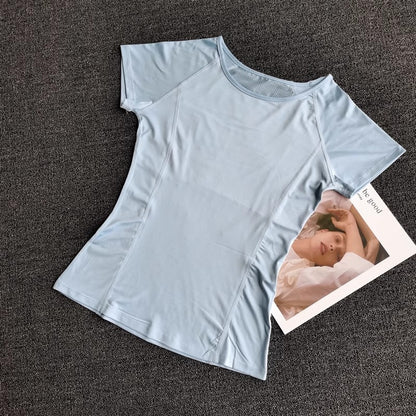Damen Sport T-Shirt – Outdoor, Fitness, Running & Yoga Top