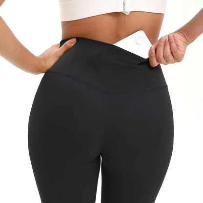Damen High-Waist Sportleggings – Atmungsaktiv für Fitness & Workout