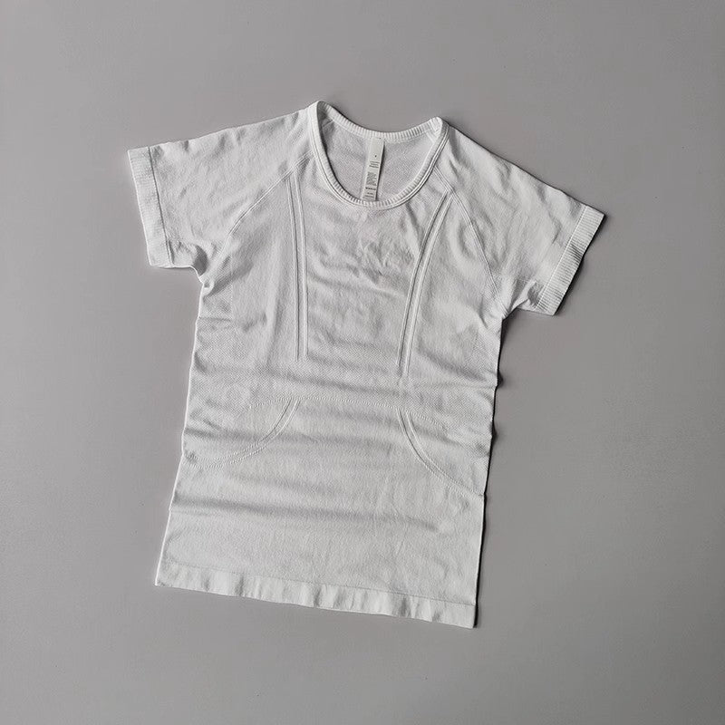 Damen Sommer Sport T-Shirt Kurzarm – Yoga, Fitness, Running & Freizeit Top