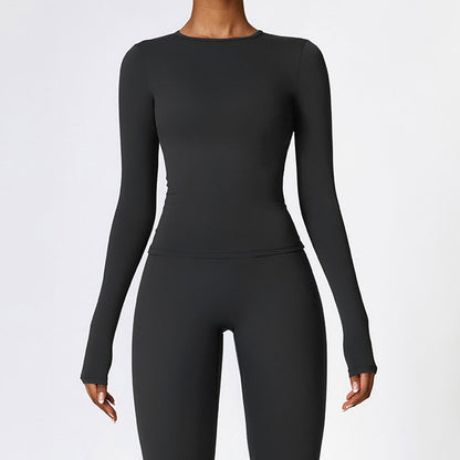 NCLAGEN Damen Sportshirt Langarm – Atmungsaktiv & Elastisch