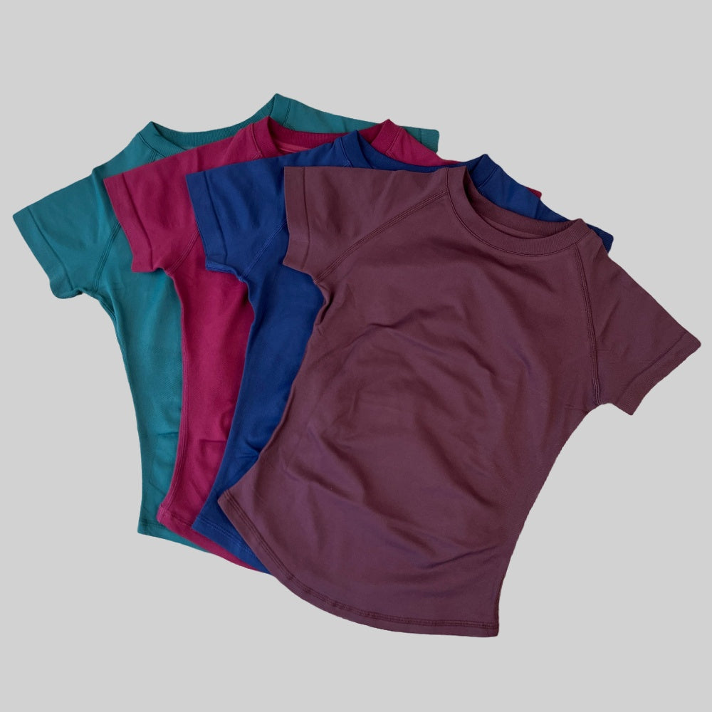 ARFTE Damen Seamless Sportshirt – Figurbetont & Elastisch