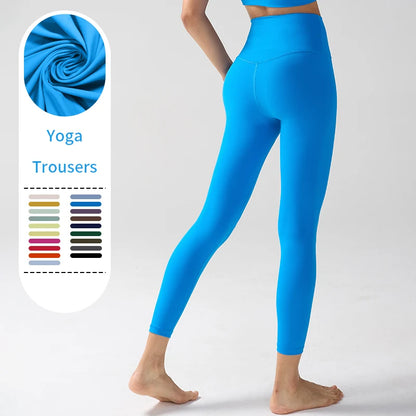 Damen High-Waist Naked Feel Leggings – für Fitness & Workout