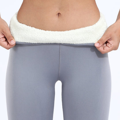 Damen Winterleggings – Gefütterte Plus-Velvet High-Waist Leggings, Warm & Dick für Alltag & Freizeit