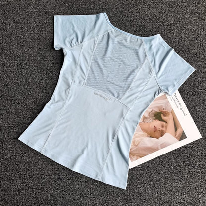 Damen Sport T-Shirt – Outdoor, Fitness, Running & Yoga Top