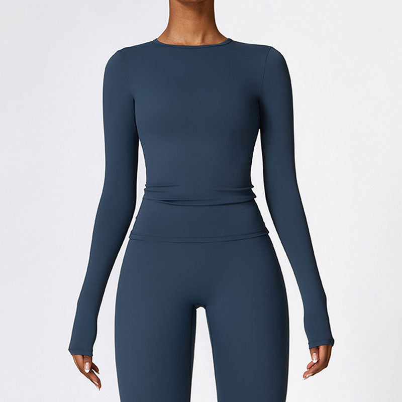 NCLAGEN Damen Sportshirt Langarm – Atmungsaktiv & Elastisch