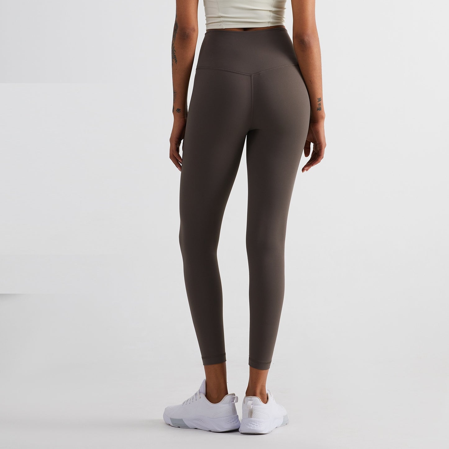 Damen High-Waist 7/8 Leggings – mit Tasche & Butterweichem Komfort für Training & Gym