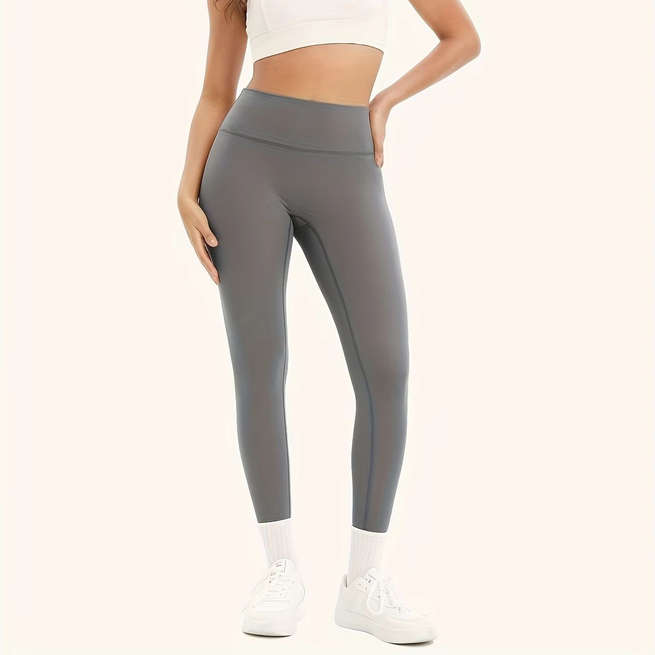 Damen High-Waist Sportleggings – Atmungsaktiv für Fitness & Workout