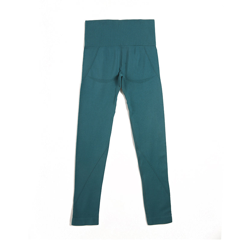 WAREBALL Damen Seamless Yoga-Set (2/3/4-teilig) – Fitness Tracksuit mit Sport-BH & Gym Leggings, Sportbekleidung für Workout