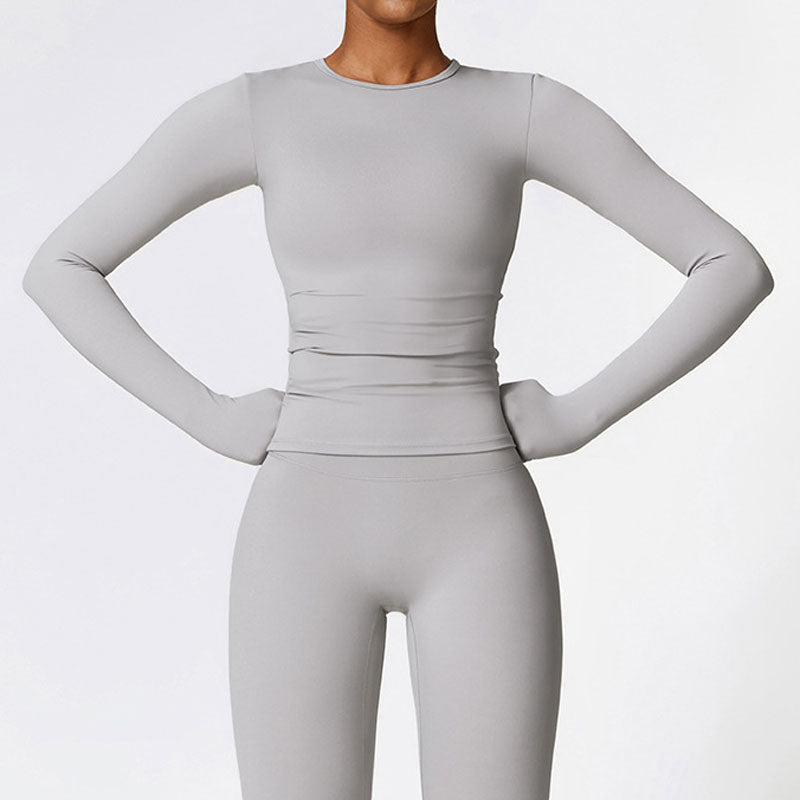 NCLAGEN Damen Sportshirt Langarm – Atmungsaktiv & Elastisch