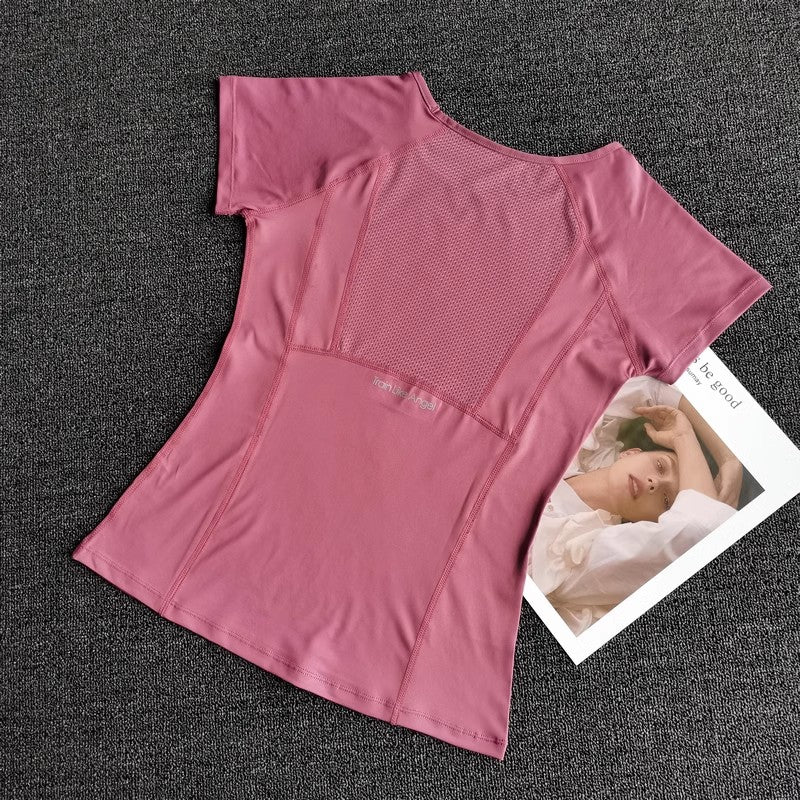 Damen Sport T-Shirt – Outdoor, Fitness, Running & Yoga Top
