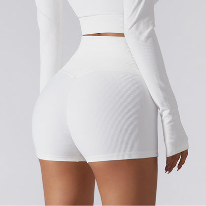 WAREBALL Seamless Yoga Set für Damen (2-/3-/7-teilig) – Sport-BH & High-Waist Leggings, Fitness- & Gym Wear