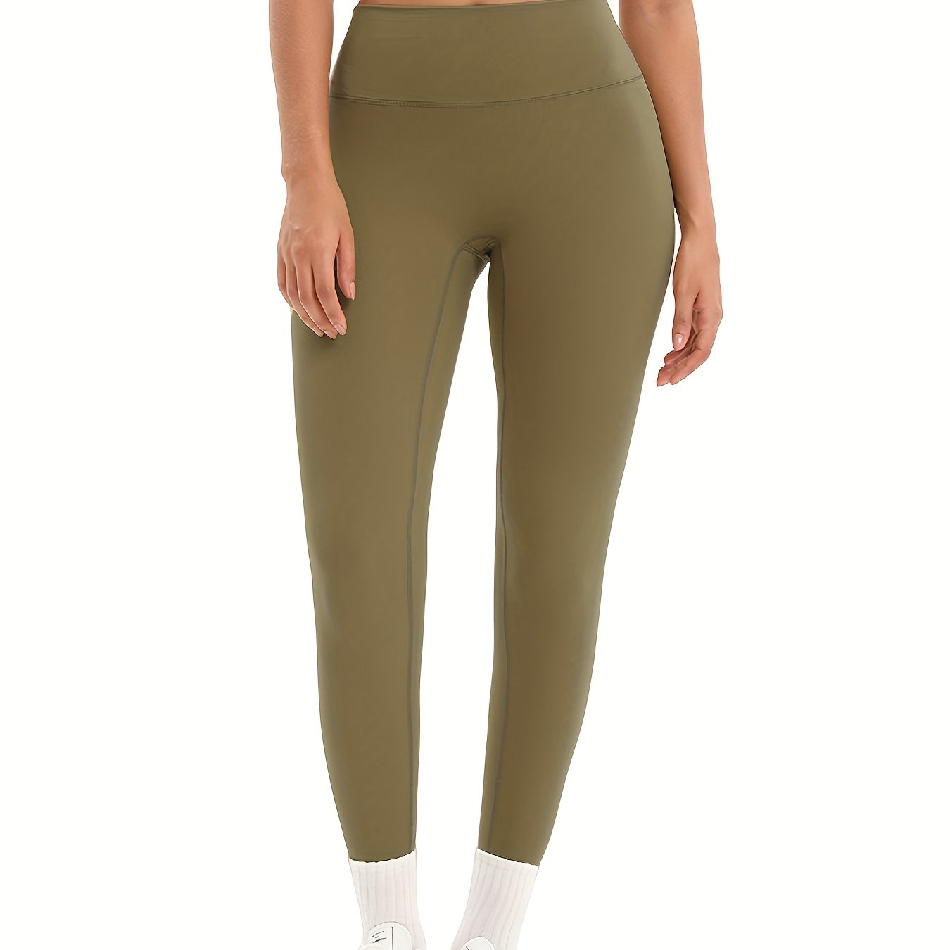 Damen High-Waist Sportleggings – Atmungsaktiv für Fitness & Workout