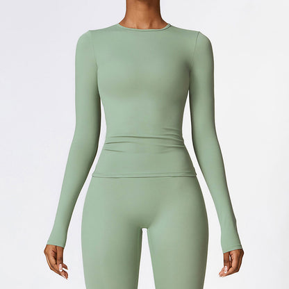 NCLAGEN Damen Sportshirt Langarm – Atmungsaktiv & Elastisch