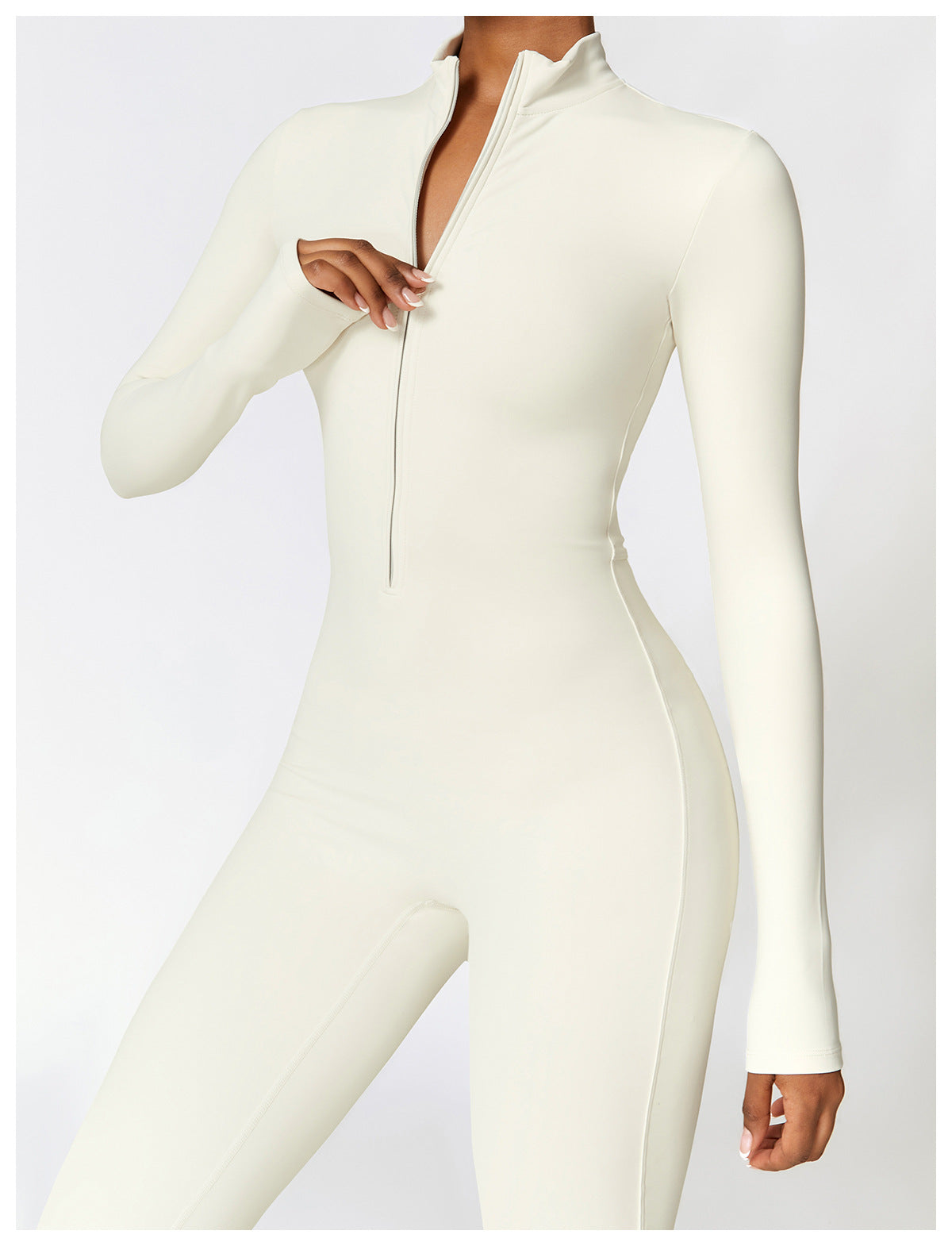 Damen Samt Yoga Fitness Jumpsuit – Push-Up Activewear für Fitnessstudio, Pilates & Training