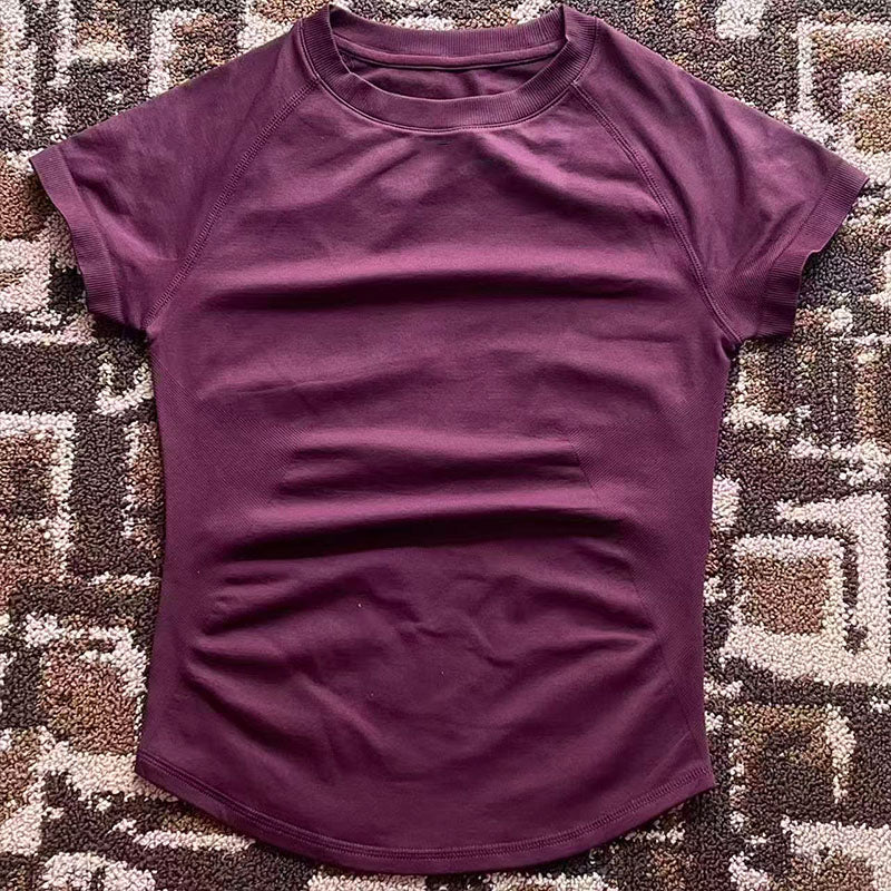 Impact Logo Damen Sport T-Shirt Kurzarm – Atmungsaktiv, Elastisch & Rundhals für Running, Fitness & Yoga