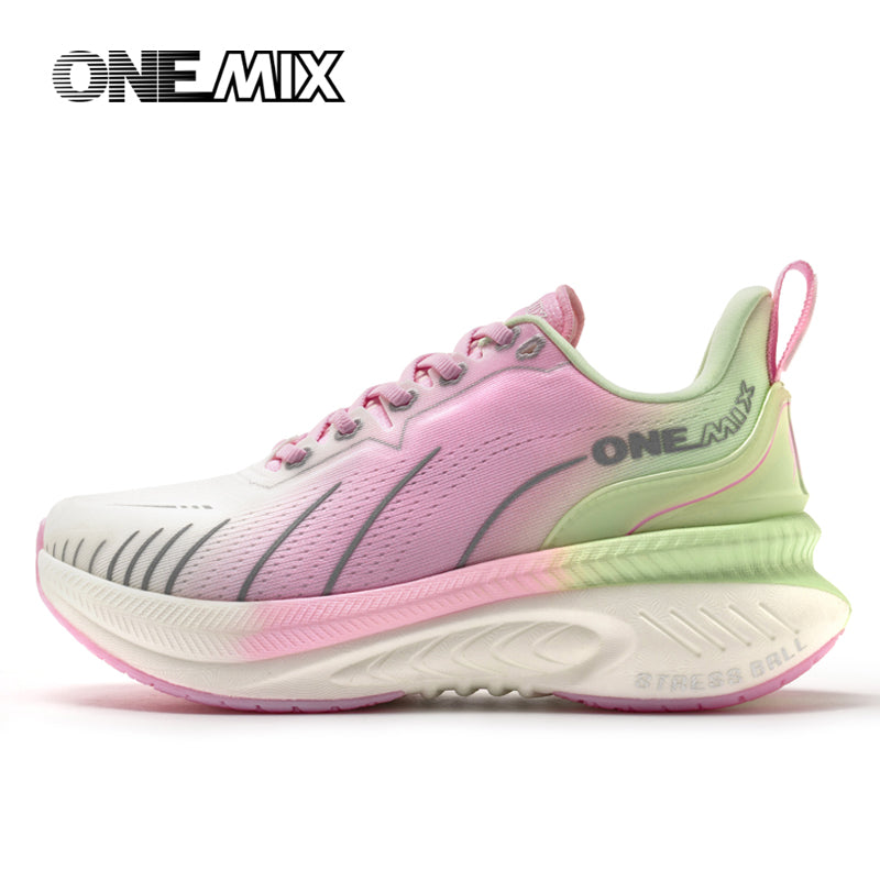 ONEMIX Laufschuhe Damen Herren Kaufen – Gedämpfte Running Schuhe für Schwere Läufer, Rutschfeste Sportschuhe für Outdoor & Training